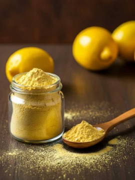 Polvere di Bucce di Limone